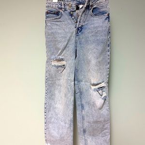 H&M ripped jeans
